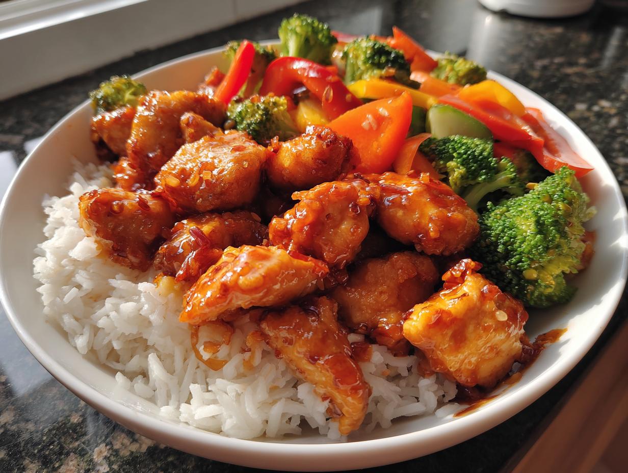 25-Minute Bang Bang Chicken Bowl – Irresistible Weeknight Magic
