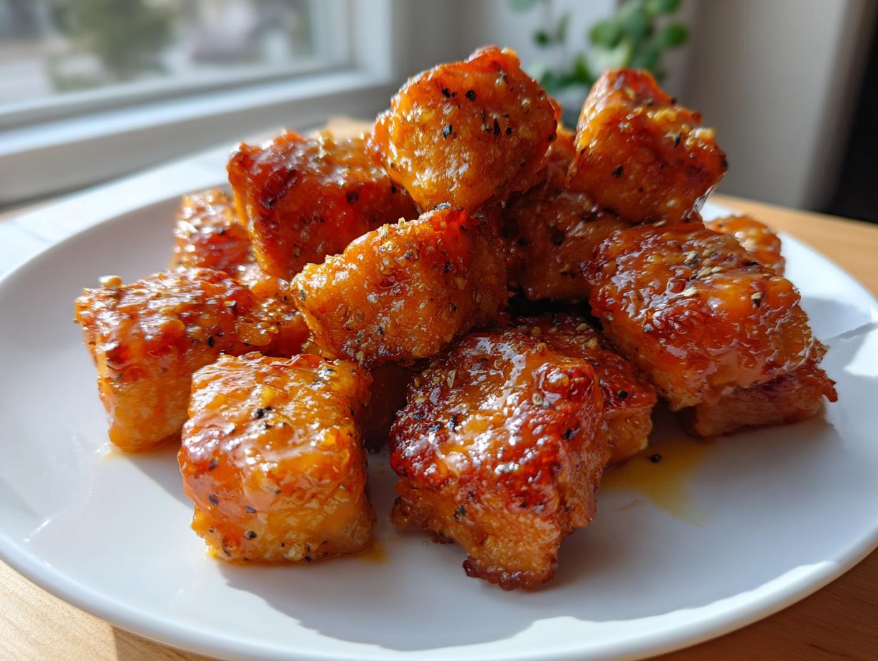 20-Minute Crispy Bang Bang Salmon Bites You’ll Crave