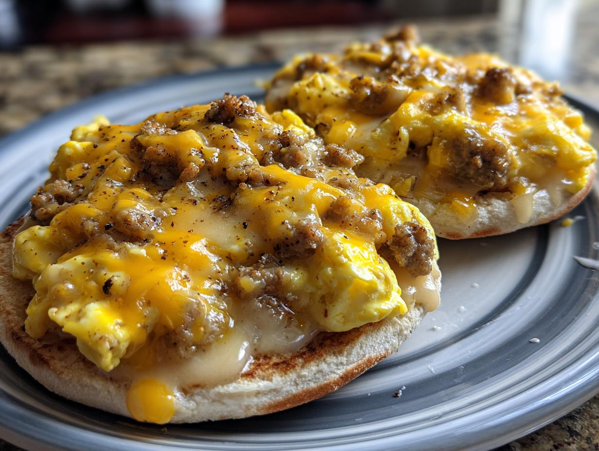 30-Minute English Muffin Breakfast Pizza Recipe You’ll Crave Daily