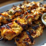 Grilled Thai Coconut Chicken Skewers