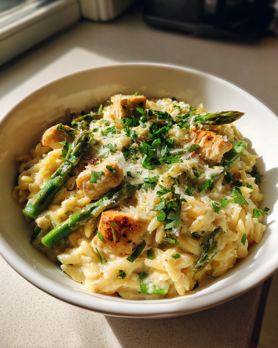 High Protein Chicken Orzo - detail 1