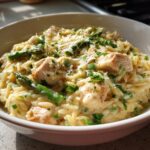 High Protein Chicken Orzo