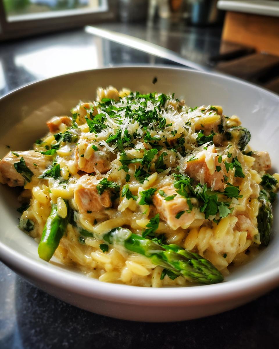 High Protein Chicken Orzo - detail 3