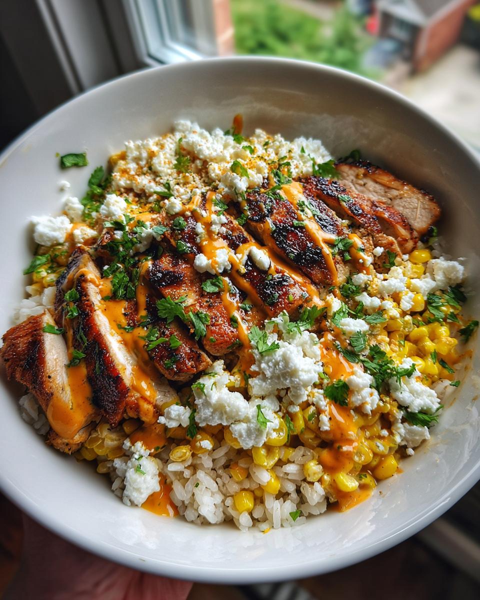 Street Corn Chicken Rice Bowl - detail 2