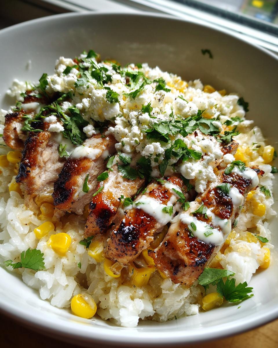 Street Corn Chicken Rice Bowl - detail 3