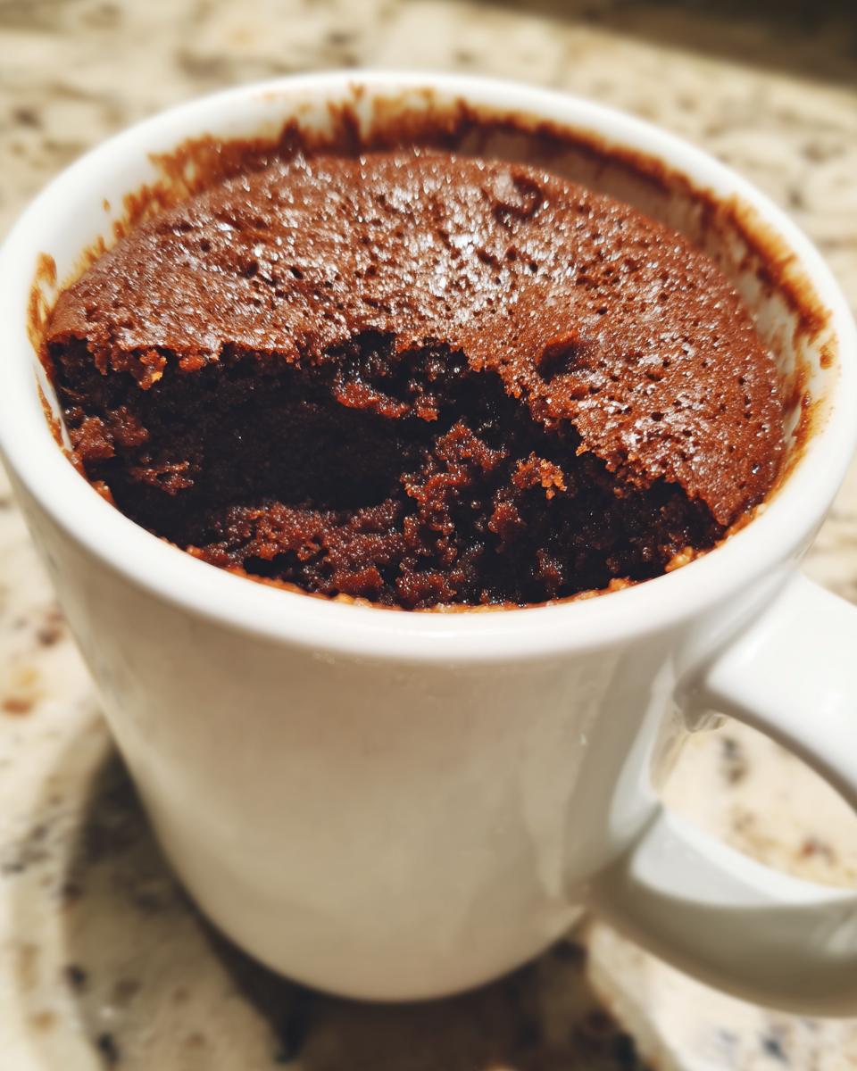 100-Calorie, One Minute Protein Brownie - detail 2