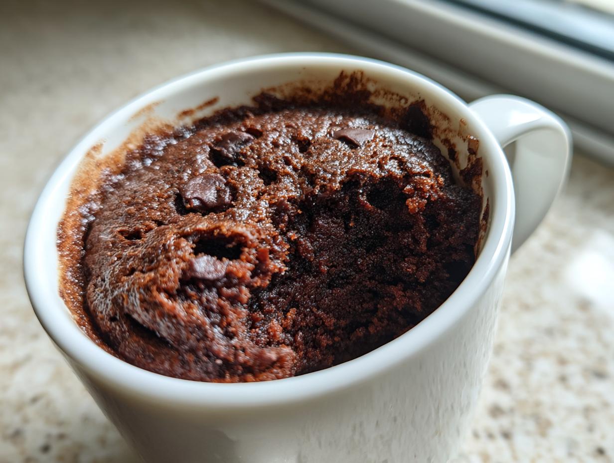 Magical 100-Calorie Protein Brownie in 1 Minute – Guilt-Free Bliss!