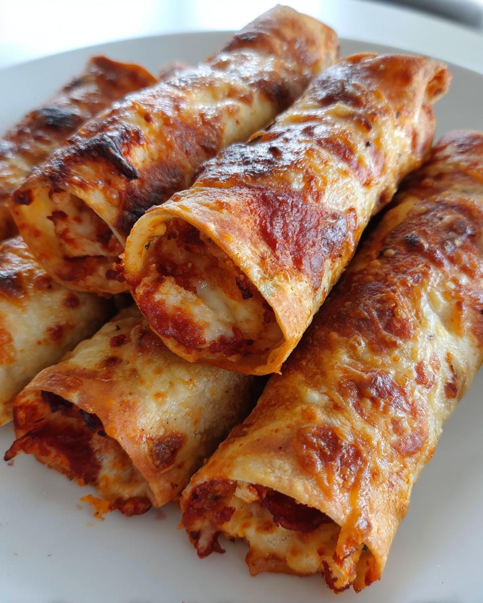 3-Ingredient Low-Cal Pizza Rolls (Under 100 Calories!) - detail 2