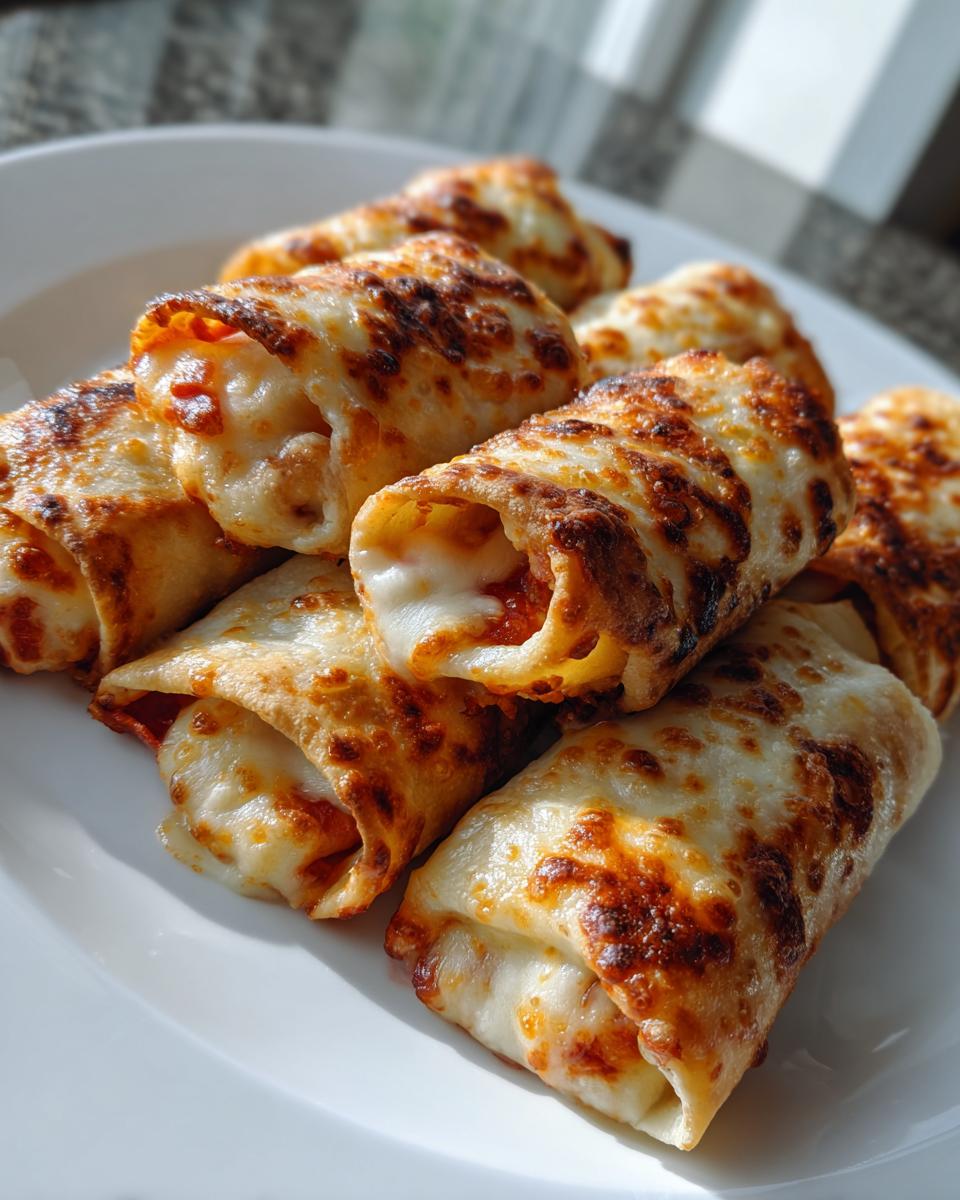 3-Ingredient Low-Cal Pizza Rolls (Under 100 Calories!) - detail 4