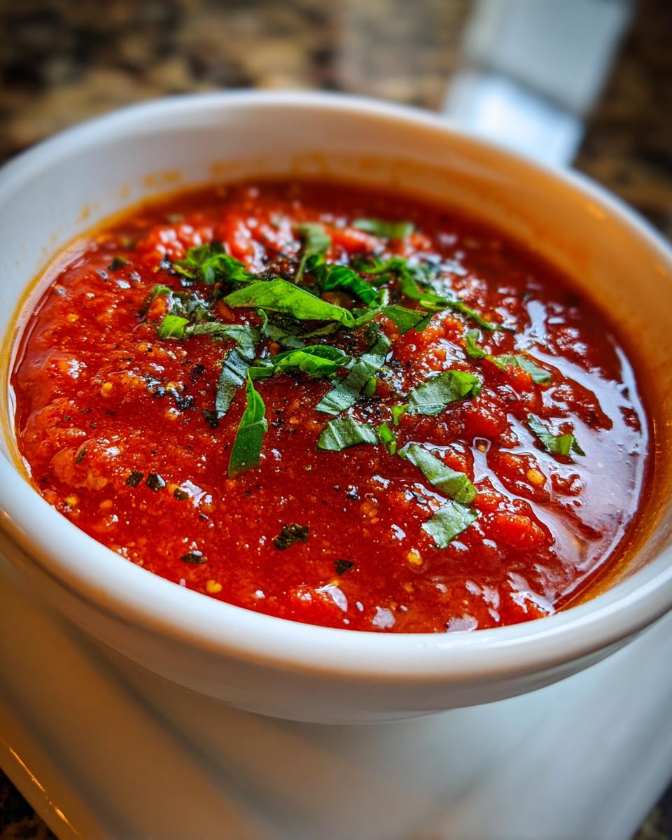 Authentic (Quick) Italian Tomato Sauce for Pasta - detail 1