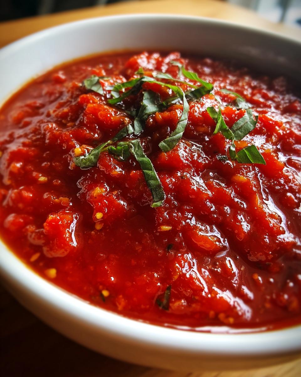 Authentic (Quick) Italian Tomato Sauce for Pasta - detail 2