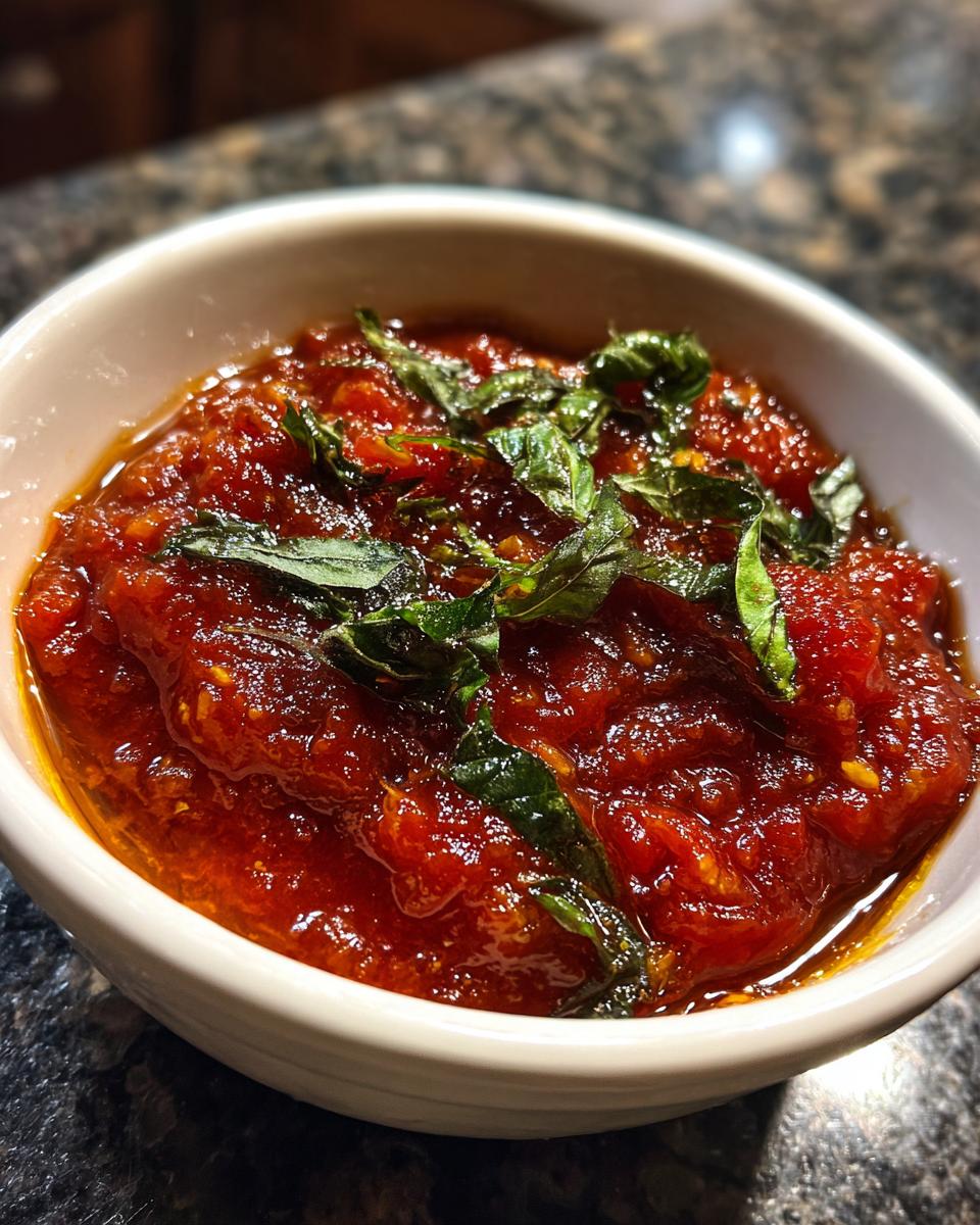 Authentic (Quick) Italian Tomato Sauce for Pasta - detail 4
