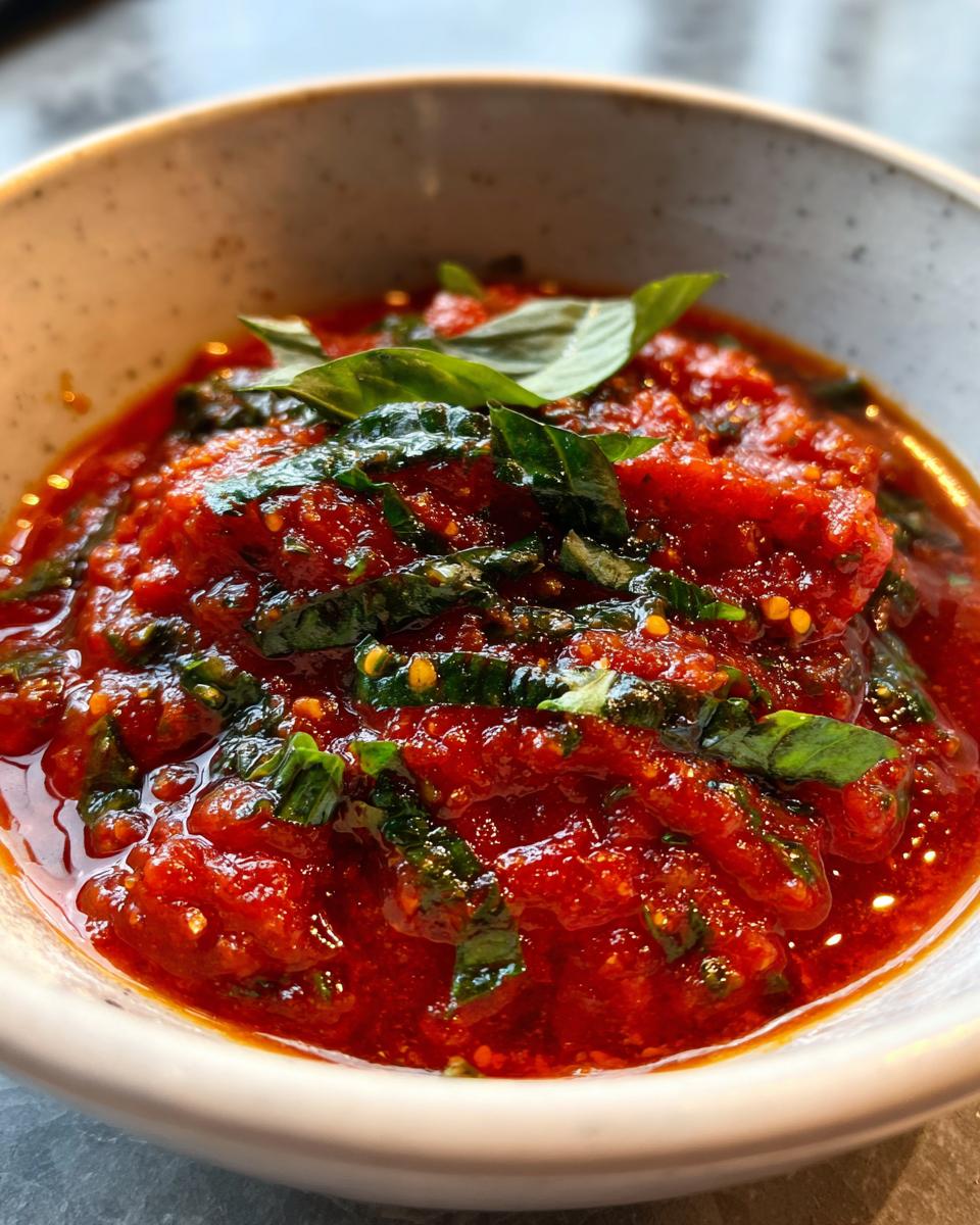 Authentic (Quick) Italian Tomato Sauce for Pasta - detail 5