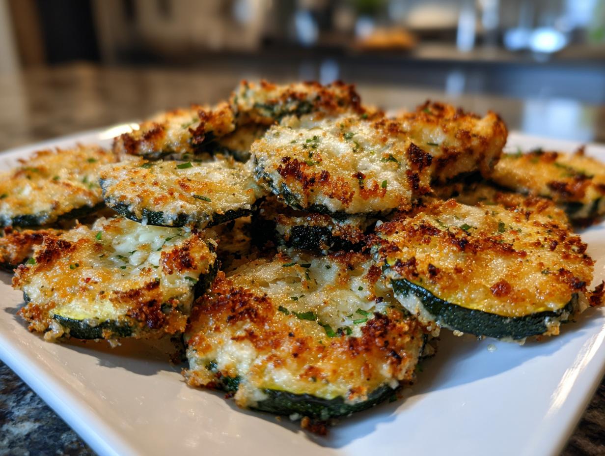20-Min Baked Parmesan Zucchini – Crispy Cheesy Bliss