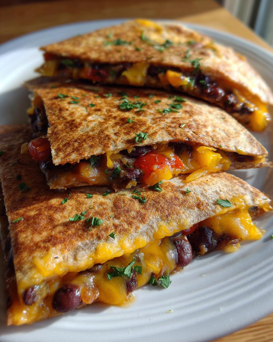 Black Bean Veggie Quesadilla - detail 1