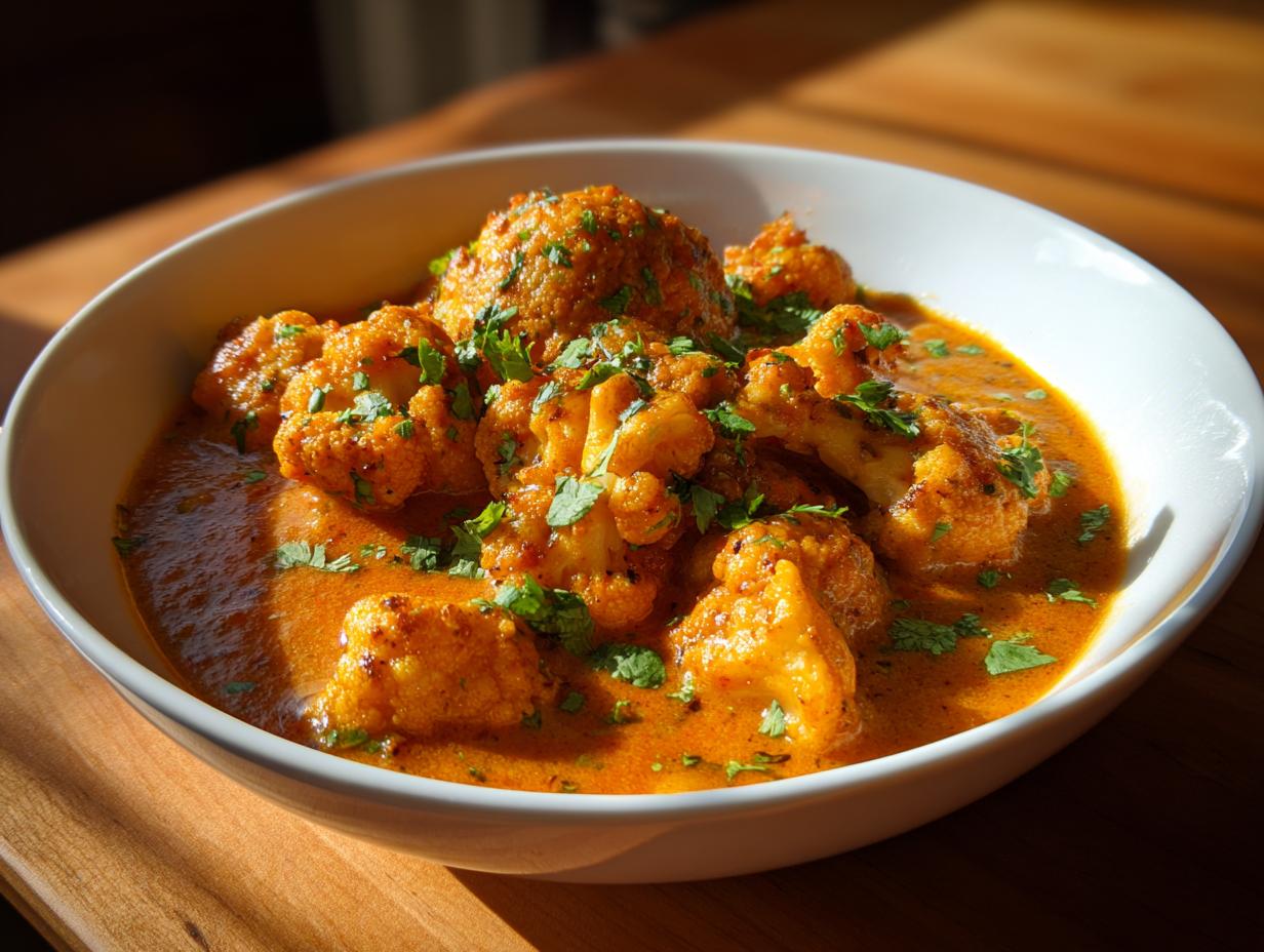 Creamy Butter Cauliflower in 40 Minutes (Vegan Delight)