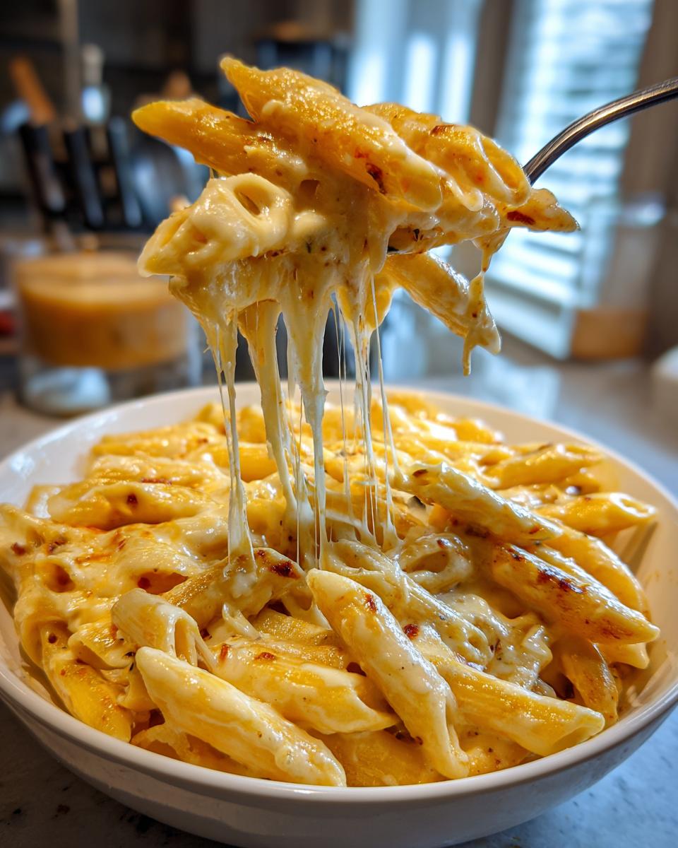 Cheesy One Pot Pasta with Perfectly Cooked Penne - detail 2