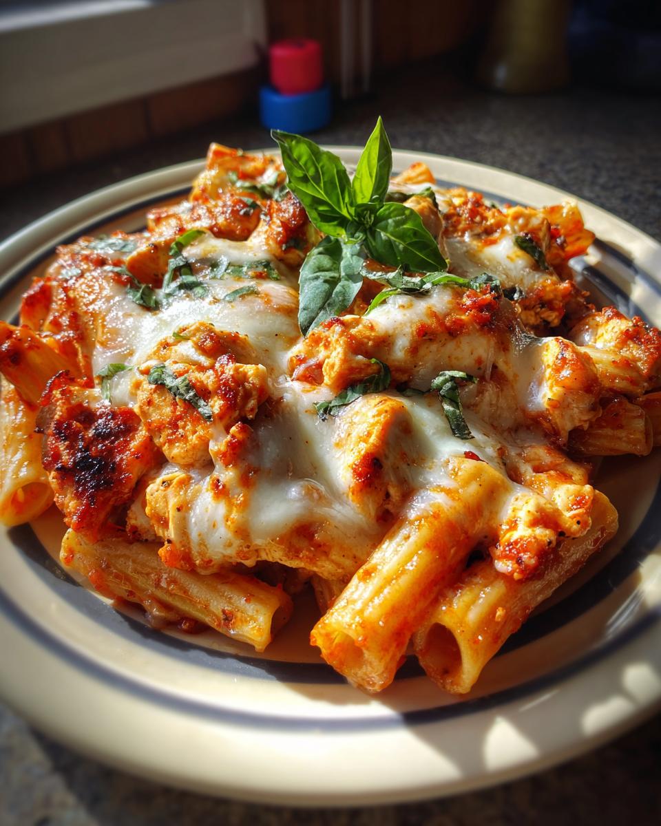 Chicken Parmesan Pasta Skillet Recipe - detail 3