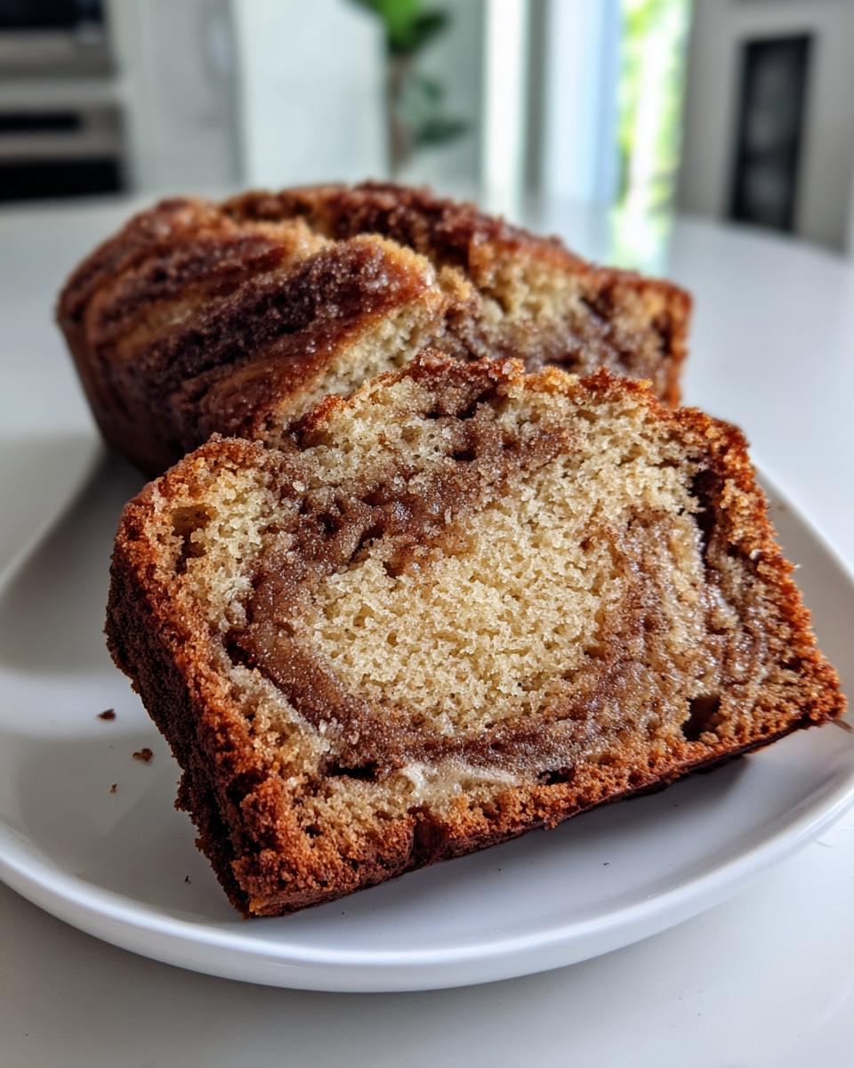 Cinnamon Roll Banana Bread - detail 2