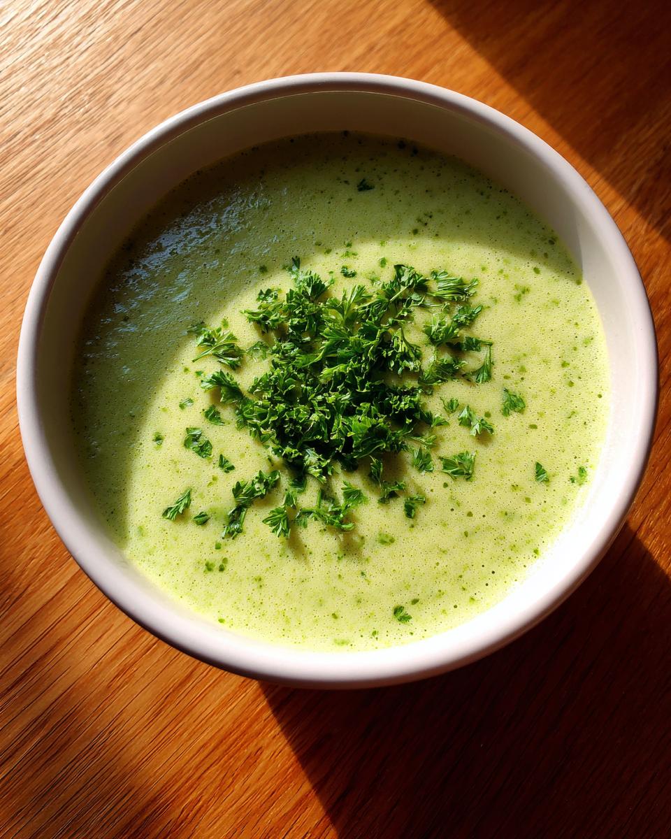 Cream of Spring Vegetable Soup - detail 3