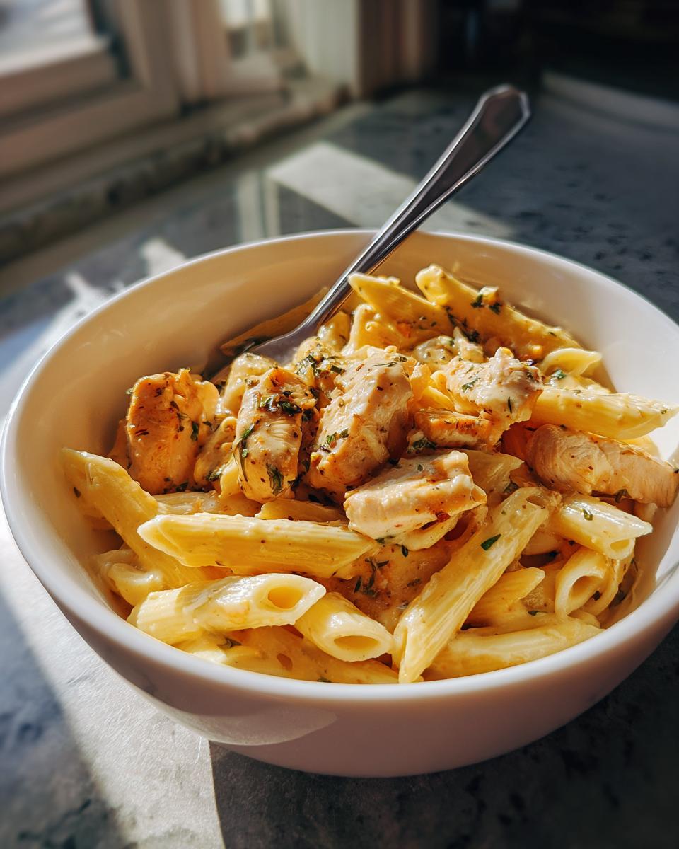 Creamy Chicken Penne - detail 4