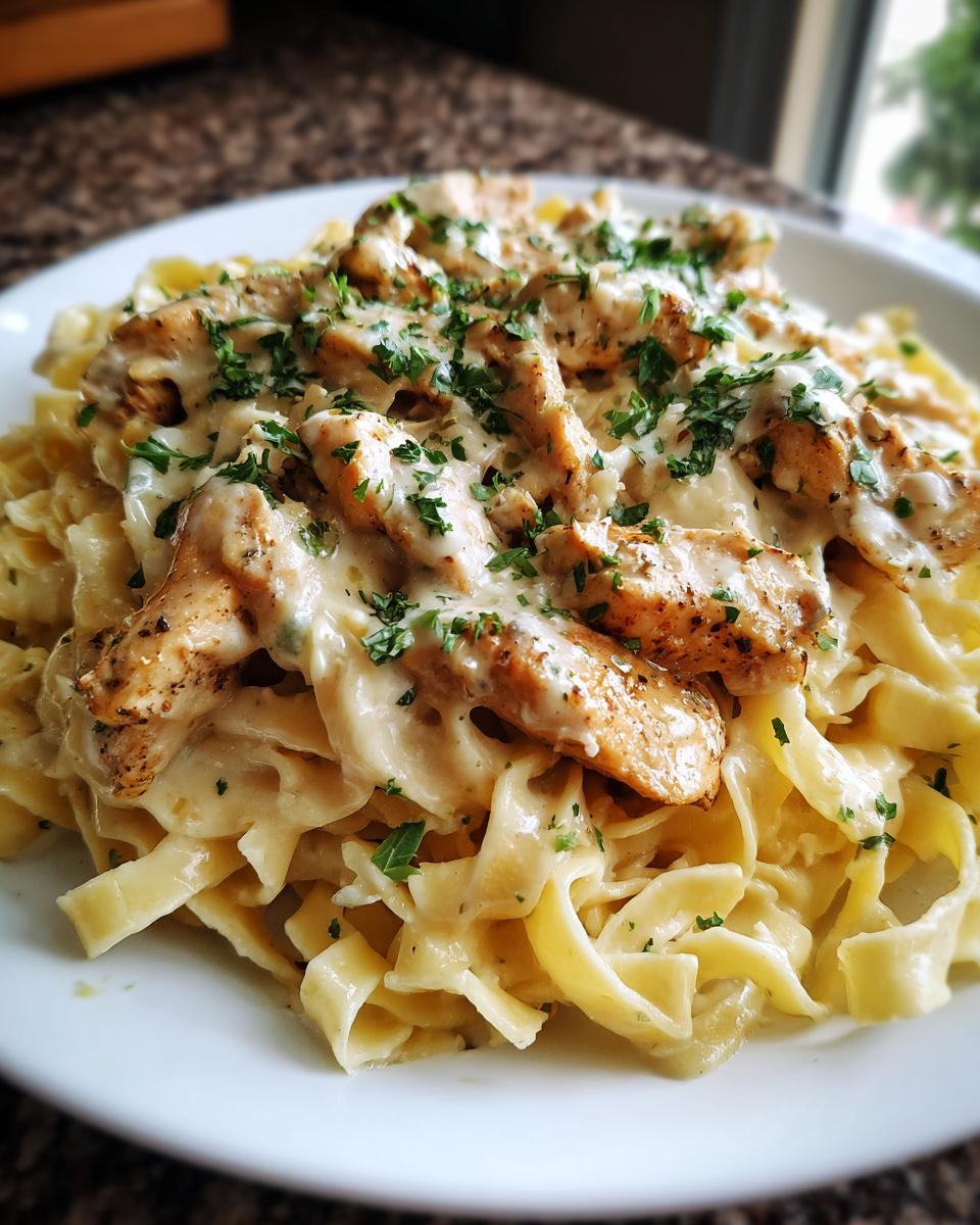 Creamy Garlic Parmesan Chicken Pasta (Easy 30-Minute Dinner!) - detail 1
