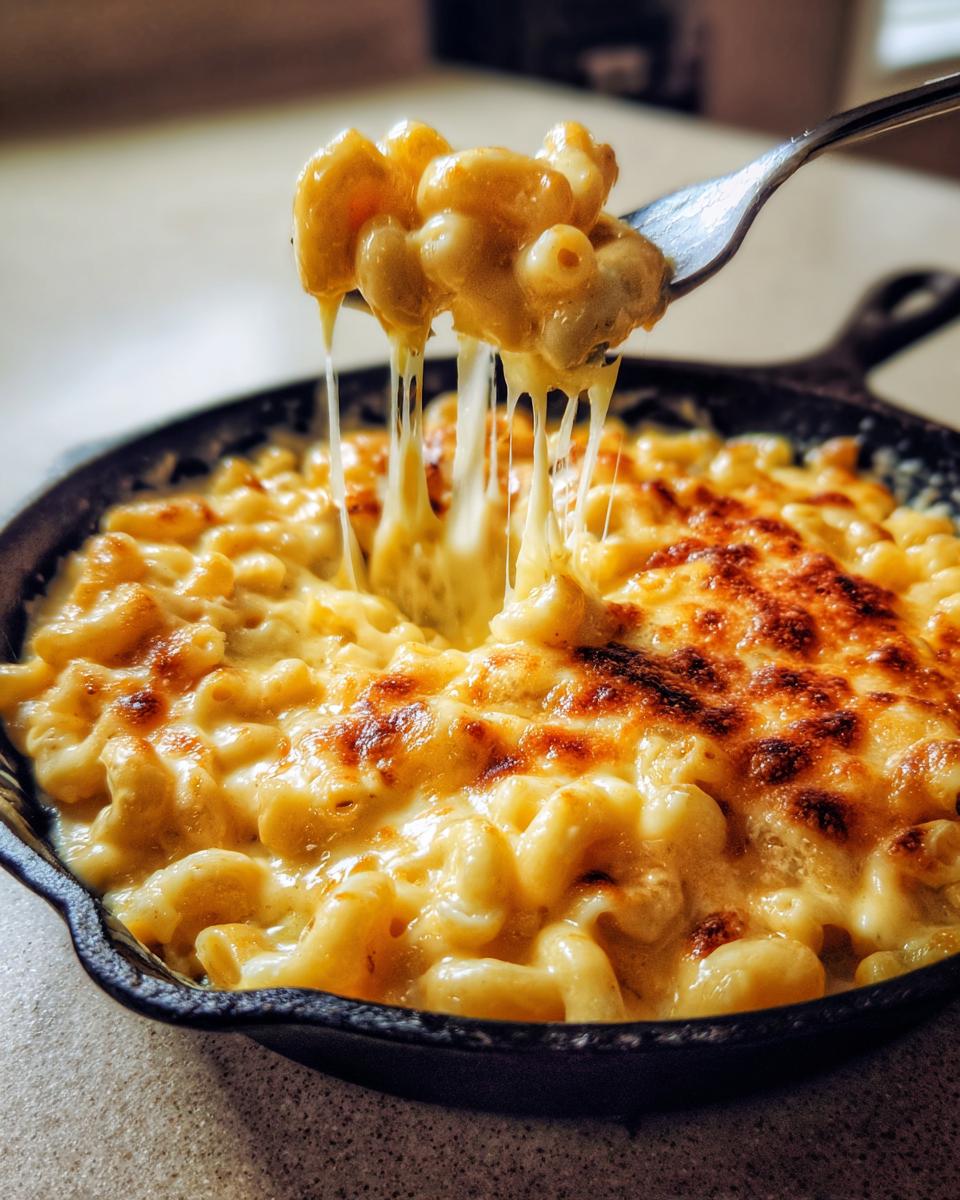 Creamy and Cheesy Skillet Macaroni - detail 3