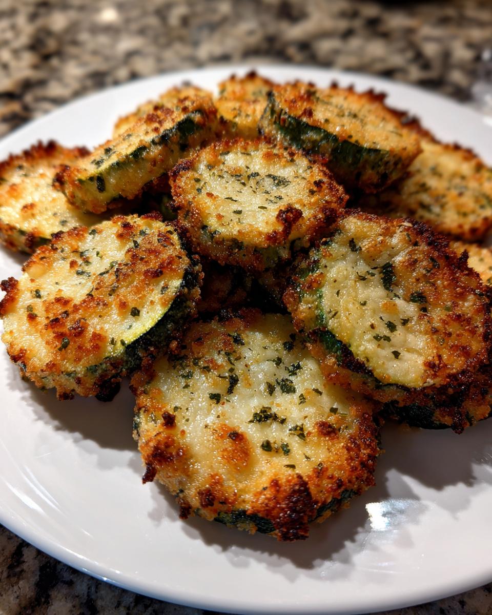 Crispy Baked Parmesan Zucchini (Healthy + Easy Side Dish) - detail 5