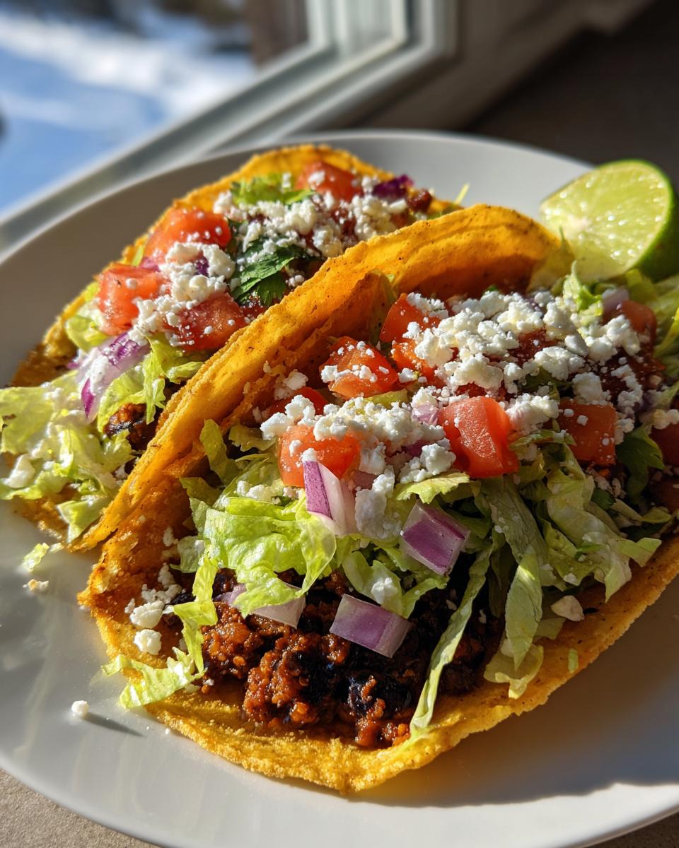 Crispy Black Bean Tacos (Vegetarian, Easily Vegan) - detail 1