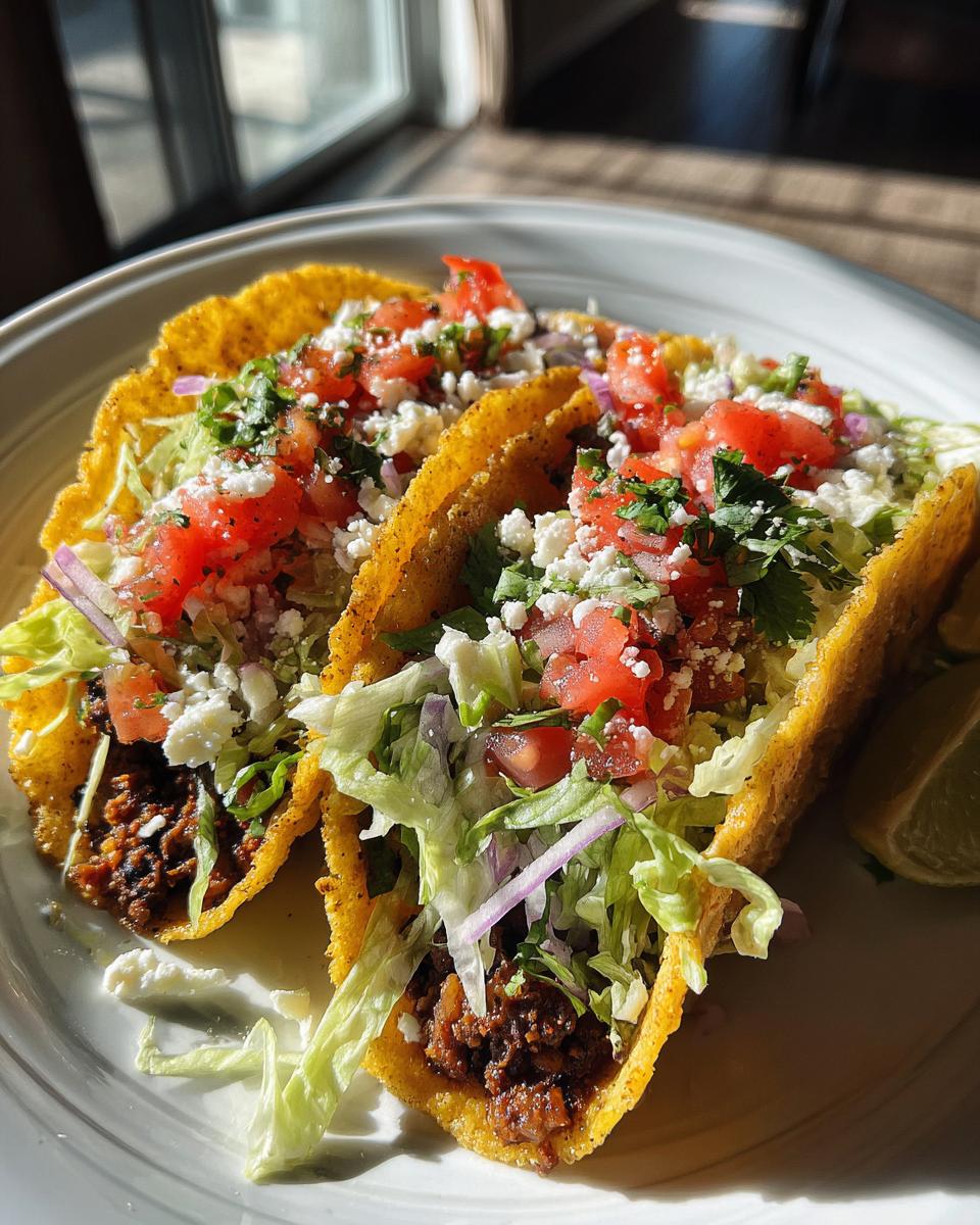Crispy Black Bean Tacos (Vegetarian, Easily Vegan) - detail 3