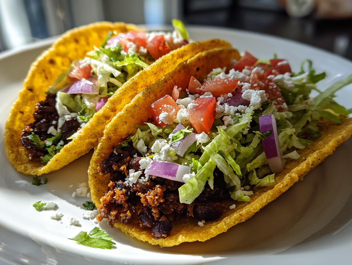 20-Minute Crispy Black Bean Tacos: Unbelievably Delicious