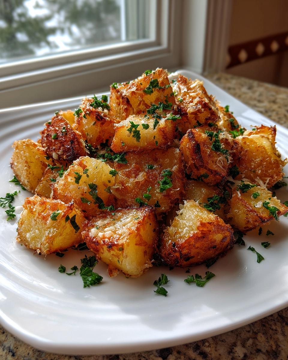 Crispy Crunchy Parmesan Potatoes - detail 1