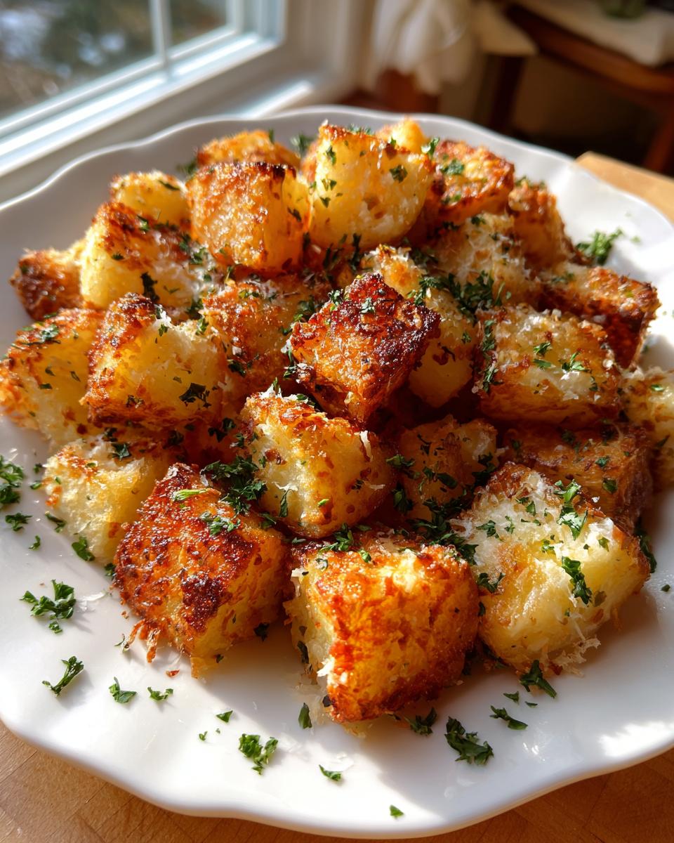 Crispy Crunchy Parmesan Potatoes - detail 2