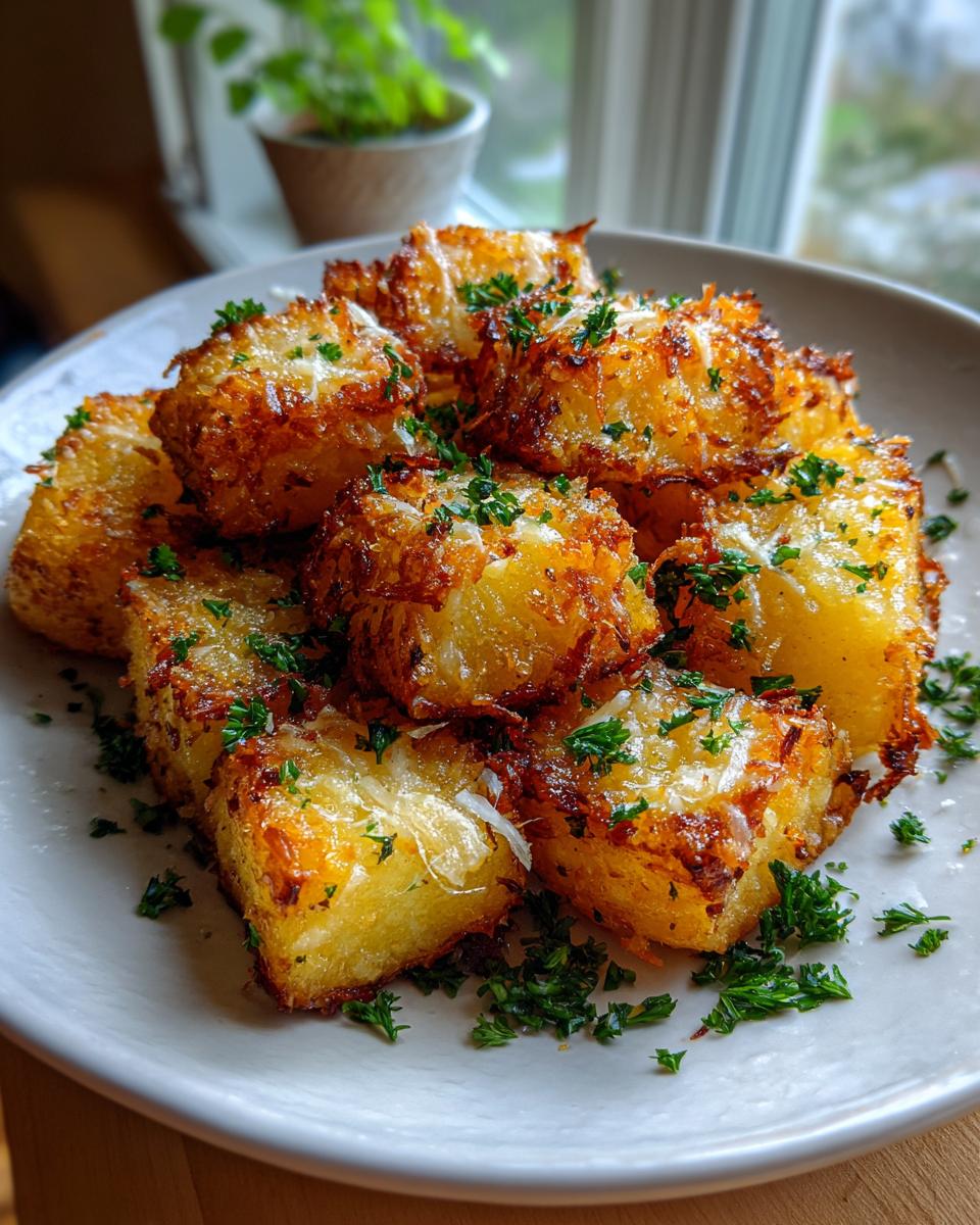 Crispy Crunchy Parmesan Potatoes - detail 3