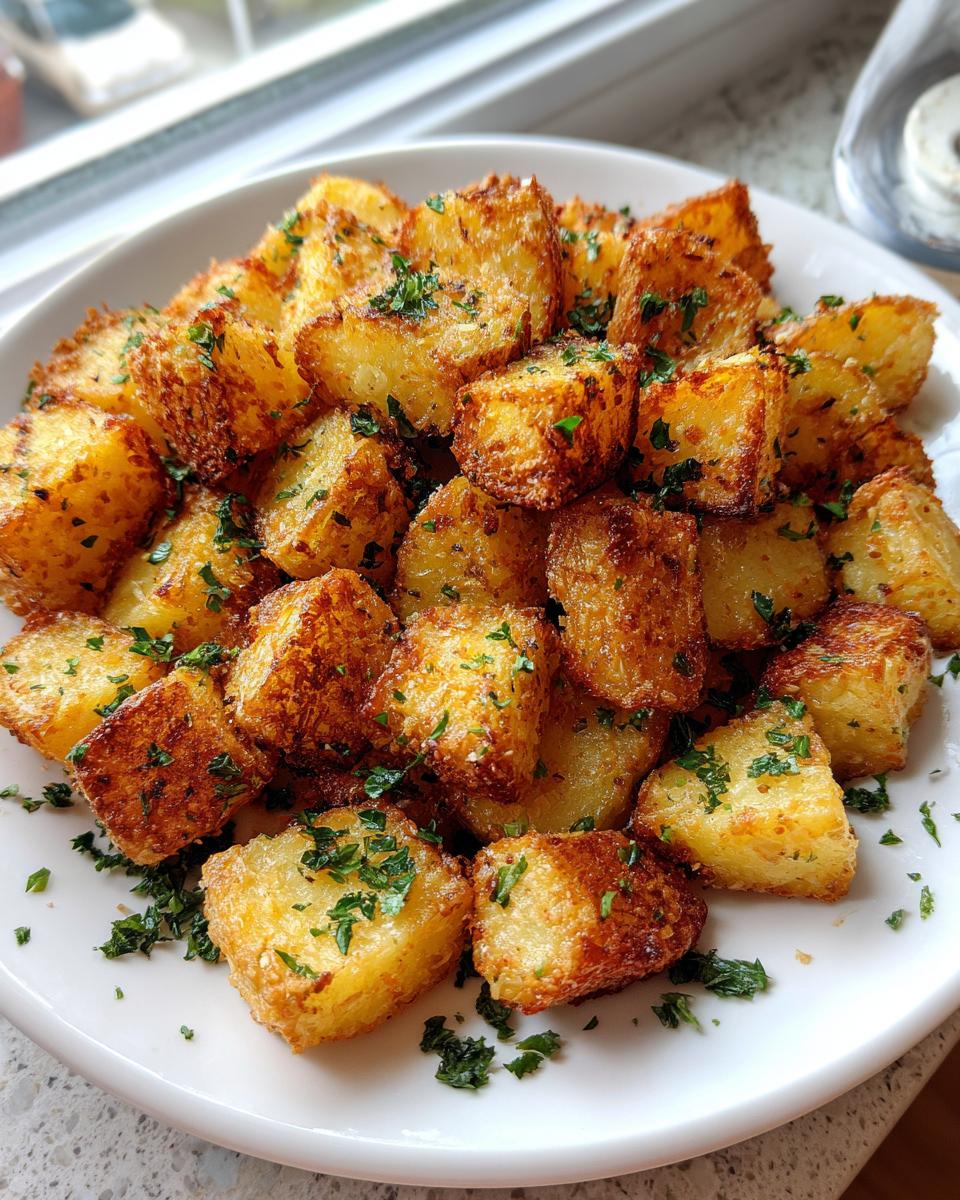 Crispy Crunchy Parmesan Potatoes - detail 4