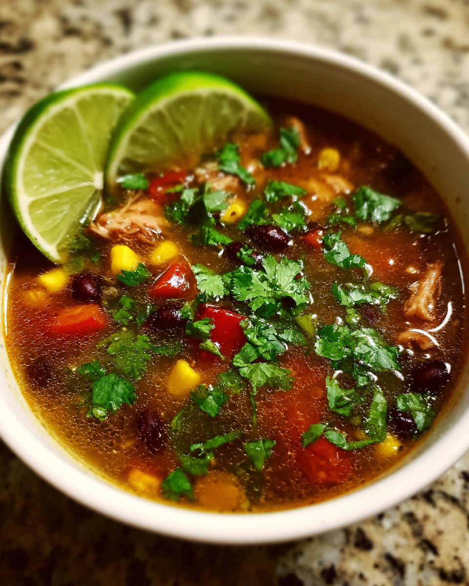 Detox Southwest Chicken Soup Recipe - detail 2