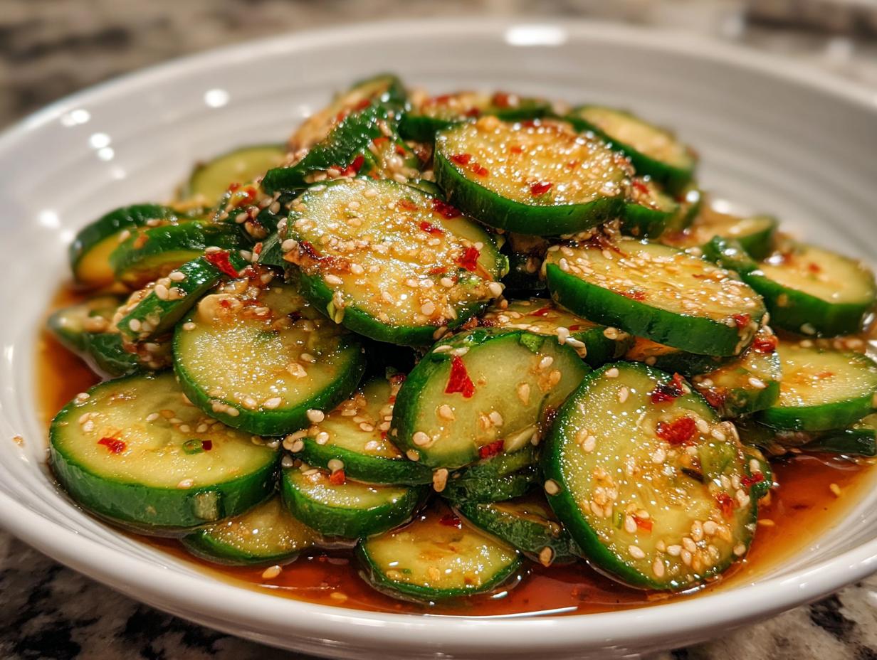 10-Minute Easy Asian Cucumber Salad – Heavenly & Refreshing