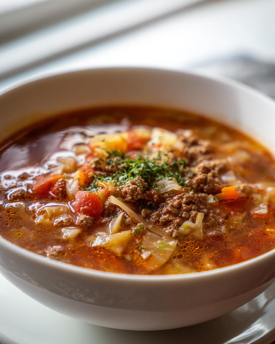 Easy Cabbage Roll Soup Recipe - detail 1