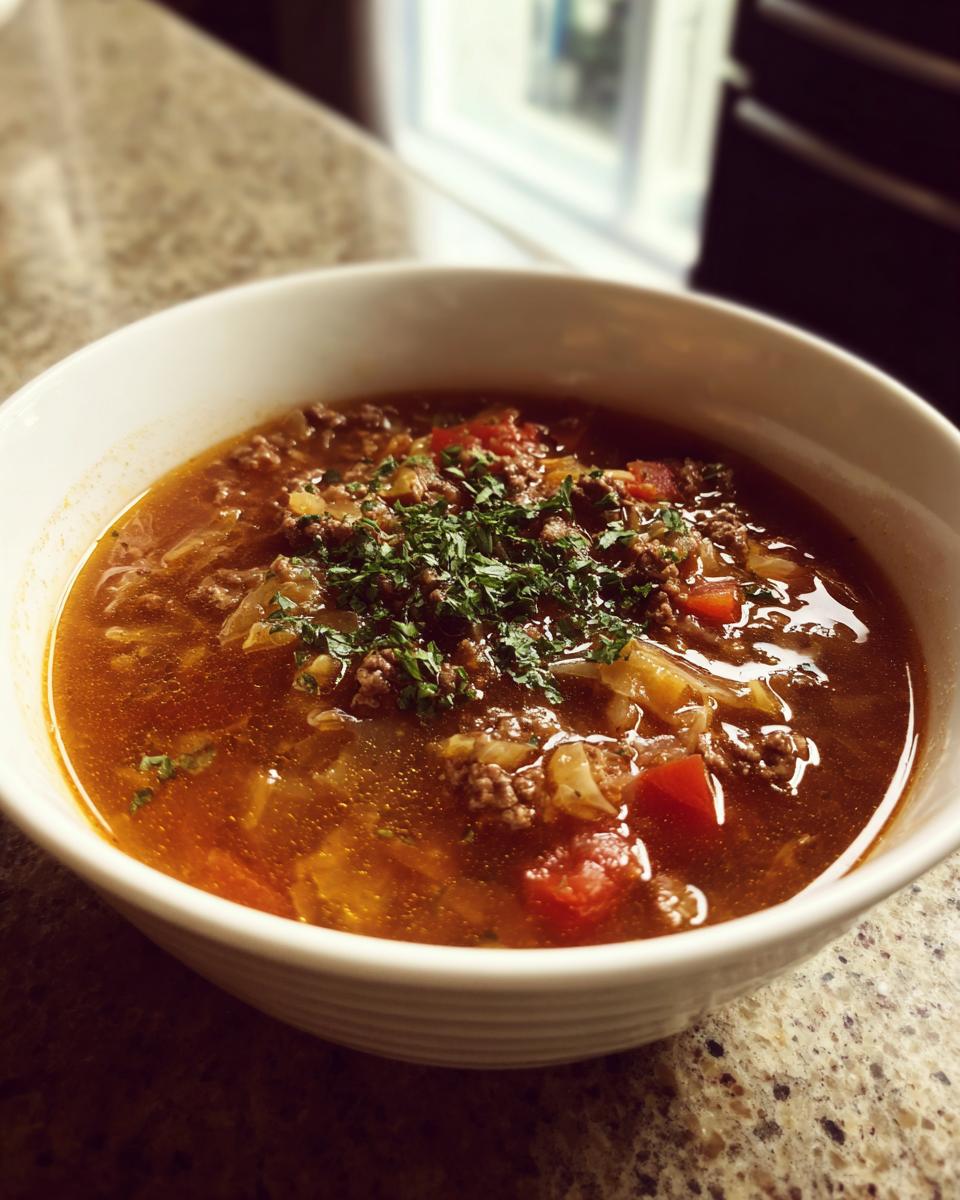Easy Cabbage Roll Soup Recipe - detail 2