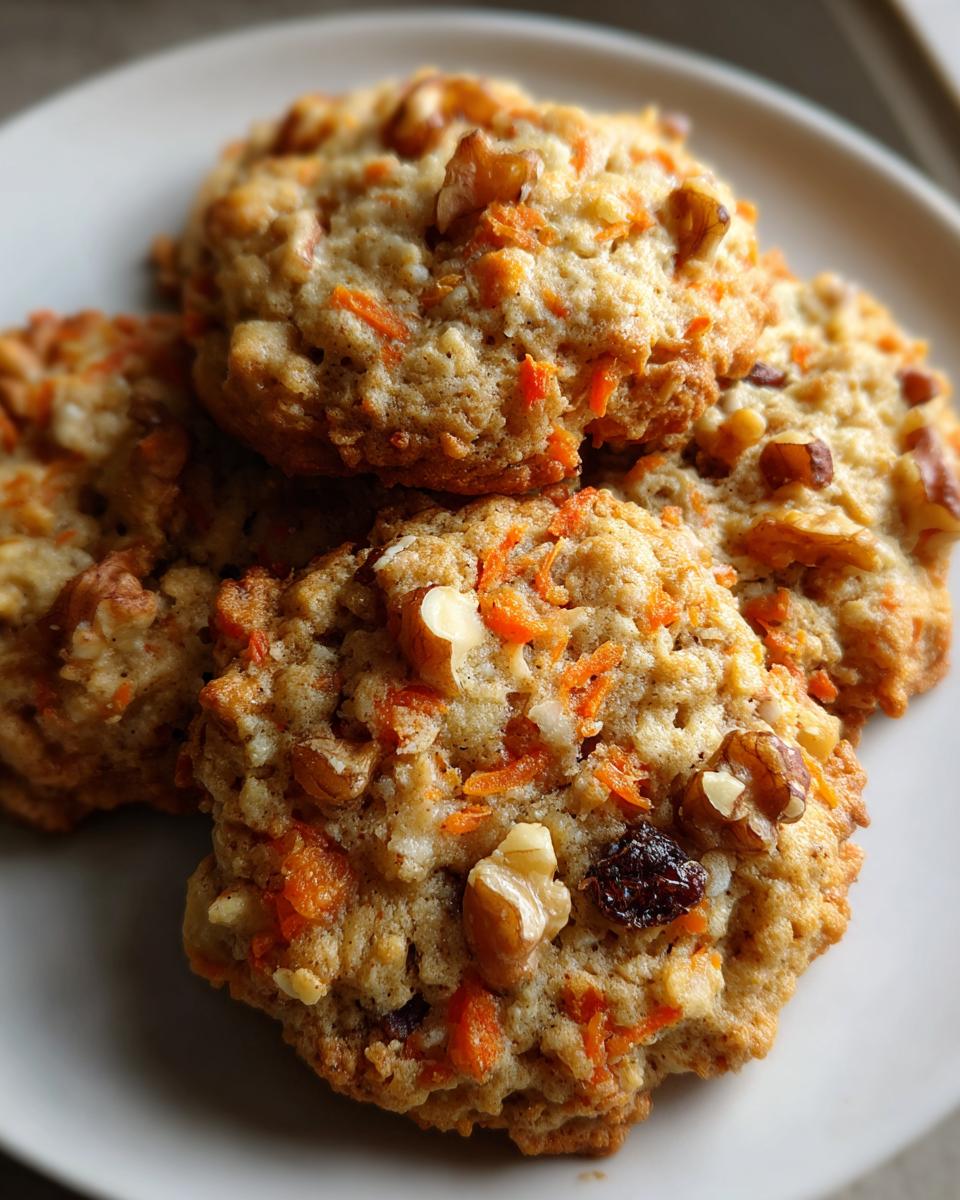 Easy Carrot Cake Oatmeal Cookies Recipe - detail 2