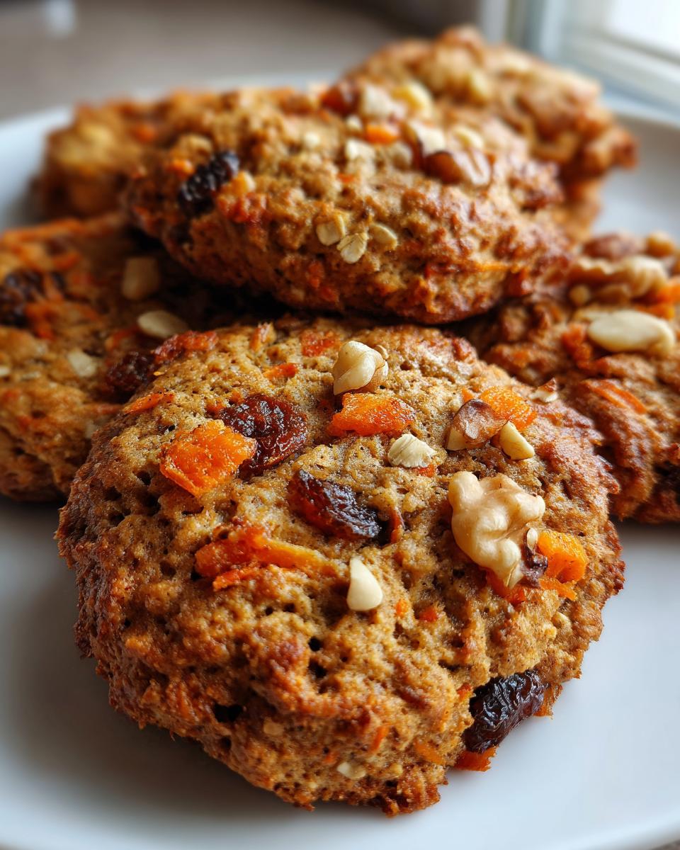 Easy Carrot Cake Oatmeal Cookies Recipe - detail 3