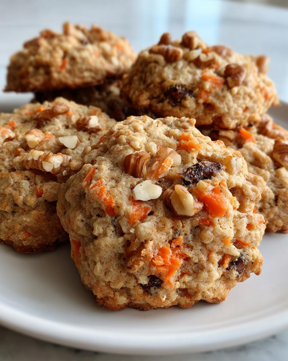 Easy Carrot Cake Oatmeal Cookies Recipe - detail 4