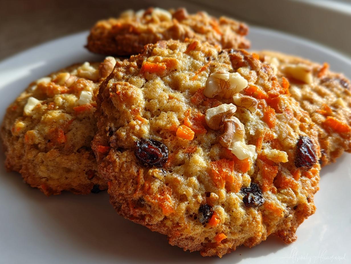 Irresistible Easy Carrot Cake Oatmeal Cookies in Just 30 Minutes