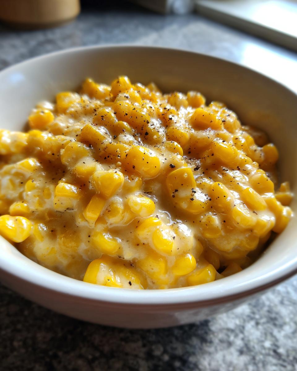 Easy Creamed Corn Recipe - detail 1