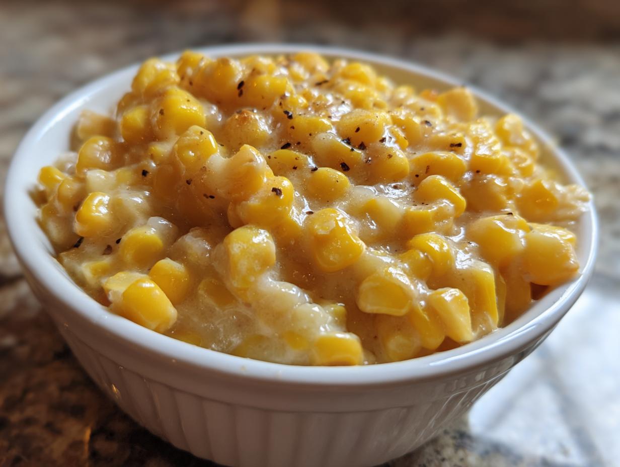 15-Minute Easy Creamed Corn Recipe – Rich & Creamy Comfort Food