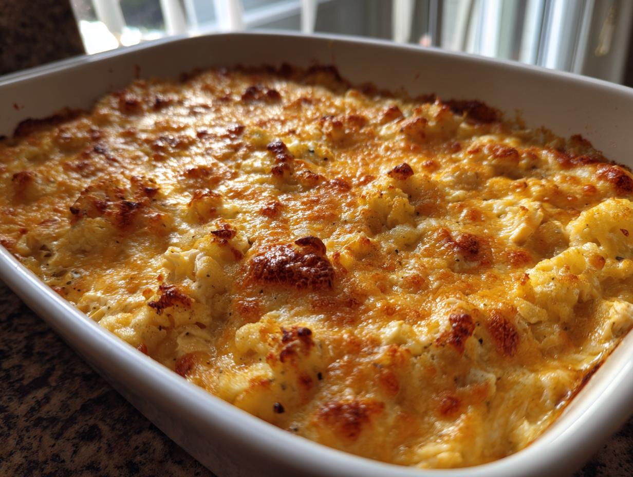 35-Minute Easy Low Carb Chicken Casserole That Tastes Divine