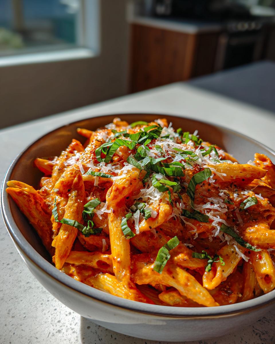Easy One Pot Creamy Tomato Pasta - detail 1