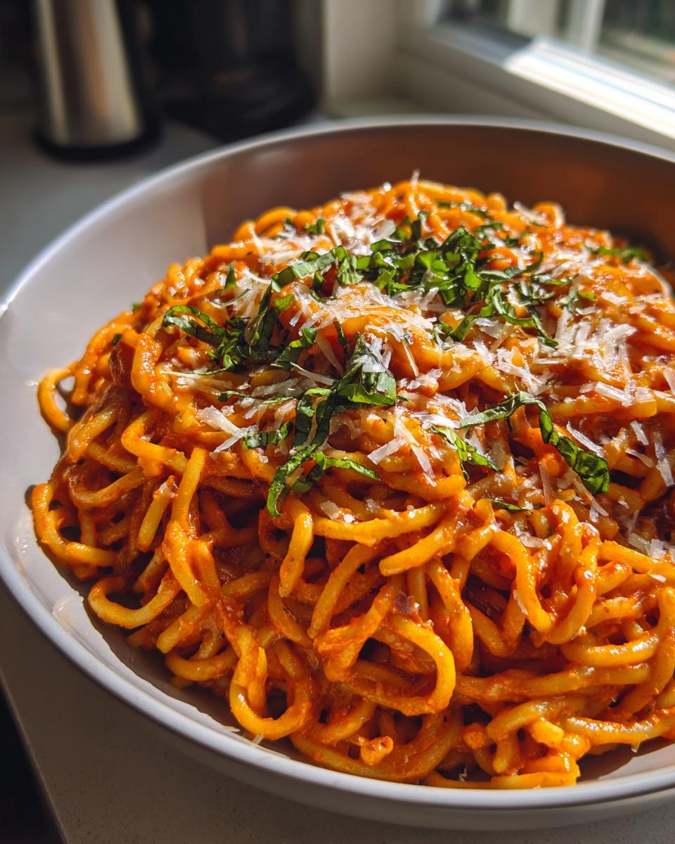 Easy One Pot Creamy Tomato Pasta - detail 2
