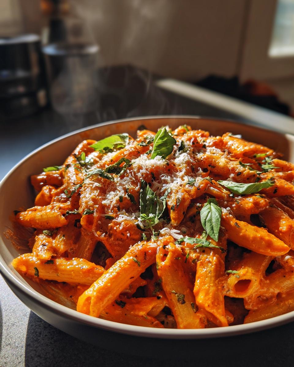 Easy One Pot Creamy Tomato Pasta - detail 3