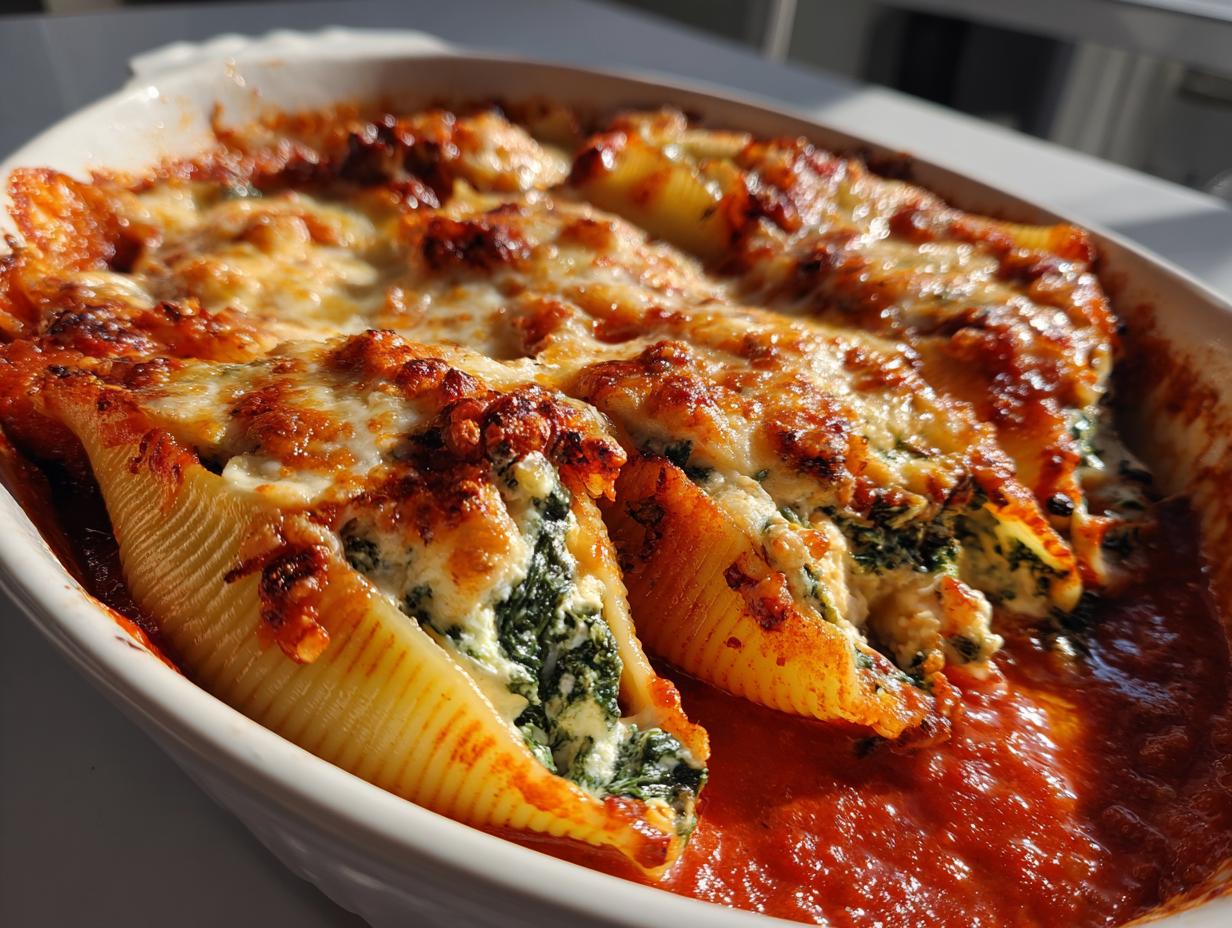 Irresistible Easy Spinach and Ricotta Stuffed Shells in 30 Minutes